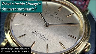 Whats inside Omegas thinnest automatic [upl. by Nolubez343]