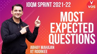 Most Expected Questions  IOQM 202122 Preparation  Maths Olympiad Exam  Abhay Mahajan  VOS [upl. by Neerod]