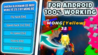 Fly hack Garena Blockman Go Mod Menu latest version 2253 [upl. by Yeknarf474]