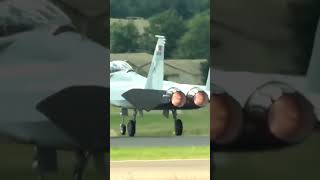 🚀 RocketLike Boeing F15QA Takeoff viralshorts aviation airplane [upl. by Doubler]