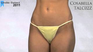 2011 Undie Awards Select GString  Cosabella TALC02Z [upl. by Goer]