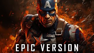 Captain Americas Theme 2023 EPIC VERSION [upl. by Weissberg441]