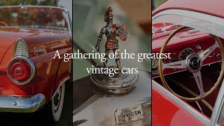 The Oberoi Concours dElegance  The Biggest Vintage Automotive Competition in India 2024 [upl. by Artekal]