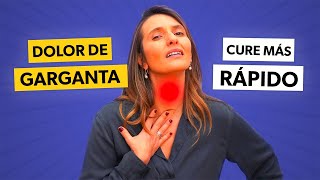 5 remedios caseros para acabar con el DOLOR DE GARGANTA [upl. by Anaig]