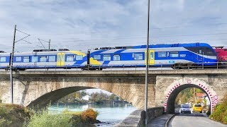 Eisenbahnbrücke über den Inn bei Rosenheim [upl. by Corabelle338]