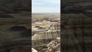 Big Badlands Overlook in Badlands National Park [upl. by Nnylirehs78]