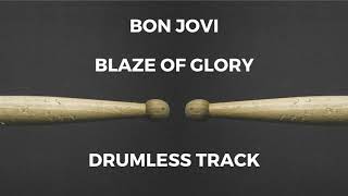 Bon Jovi  Blaze of Glory drumless [upl. by Icnan14]