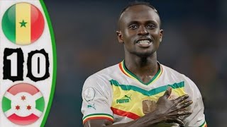 Sénégal VS Burundi  10  le sn en Route pour la Gloire  Victoire Cruciale et Objectif CAN 2025 [upl. by Guttery]