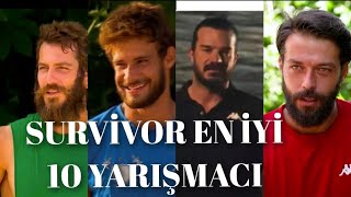 SURVİVOR EN İYİ 10 ERKEK YARIŞMACI BAKIN KİMLER survivor survivortürkiye survivor2024 keşfet [upl. by Turnbull221]