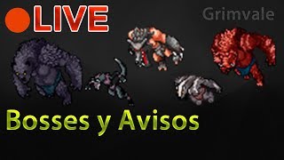 Tibia Bosses de Grimvale Quest y Avisos del Canal [upl. by Liddle]