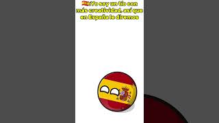 España VS Latinoamerica Traducción countryballs youtubeshorts humor [upl. by Shevlo]