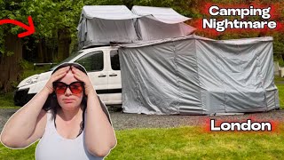 CAMPING DISASTER IN LONDON [upl. by Weirick]