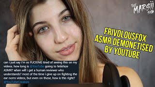 FrivolousFox ASMR Demonetised by YouTube [upl. by Cynthy]