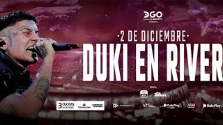 Duki en vivo  Pintao ft YSY A Rei  Estadio River Plate 03122023 [upl. by Ecinehs618]