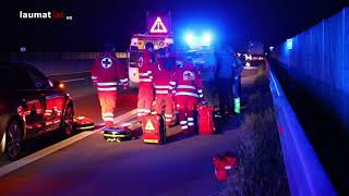 Ein Schwer und mehrere Leichtverletzte bei Unfall auf Westautobahn bei Weißkirchen an der Traun [upl. by Rocher]