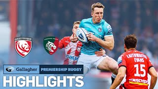 Gloucester v Leicester  HIGHLIGHTS  Superb Second Half  Gallagher Premiership 202223 [upl. by Violet541]