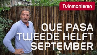 Wat te doen in de tweede helft van september 2023  Tuinmanieren [upl. by Apollus510]