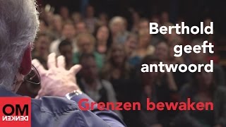 Berthold Gunster geeft antwoord je eigen grenzen bewaken [upl. by Vittoria]