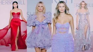 FASHION SHOW SHERRI HILL COLLECTION SPRINGSUMMER 2024 SS24 [upl. by Skier]