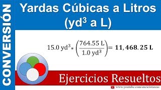 Yardas Cúbicas a Litros yd3 a L  PARTE 1 [upl. by Iow]