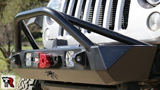 Poison Spyder Bruiser Bumper Review amp Install [upl. by Pubilis]