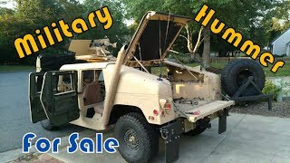 Military Hummer For Sale  M1045A2 HMMWV  Battlewagon 20 [upl. by Tadeo]