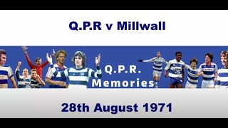 QPR v Millwall 197172 [upl. by Sancho297]