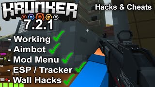 Krunkerio 721 Free Hacks amp Cheats WORKING [upl. by Ahsinev]