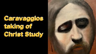 Studying Caravaggio’s Painting Technique  Timelapse portrait [upl. by Ashley]