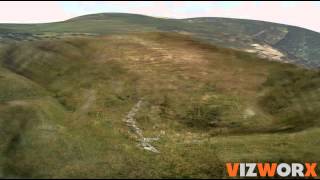 Dinas Bran Hill fort Llangollen [upl. by Tsew]