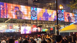 4K Thailand Travel 🇹🇭 2024 New Years Eve Bangkok Central World [upl. by Chrystel]