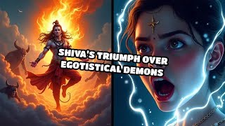 Shivas Triumph Over Egotistical Demons [upl. by Nahtanoy693]