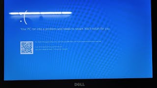 How To Fix windows 1011 Dell Laptop Blue Screen error on start ATTEMPTED WRITE TO READONLY MEMORY [upl. by Launce366]