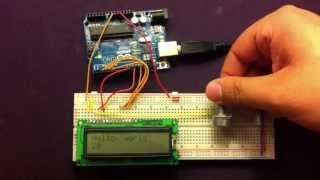 Arduino Project No1 LCD with potentiometer [upl. by Machutte]