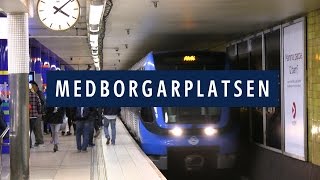 Medborgarplatsen Stockholms Tunnelbana [upl. by Eeuqram]