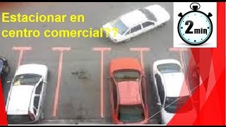 Aprende a Estacionar en 2 minutos Estacionamiento a 90 grados en batería [upl. by Eimaraj]