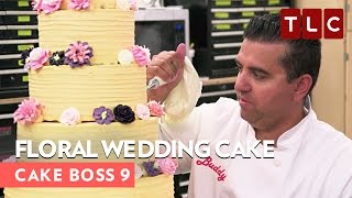 Floral Wedding Cake  Cake Boss 9  Sweet AF Wednesdays [upl. by Lothair]