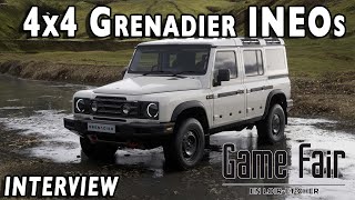 4x4 Grenadier INEOS  Game Fair 2023 [upl. by Natrav854]