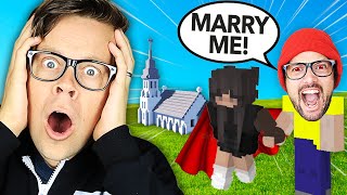 IS EVIL DANIEL Getting Married in Minecraft [upl. by Wilkens]