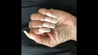 9  Time Lapse of My Nail Growth [upl. by Ophelie]