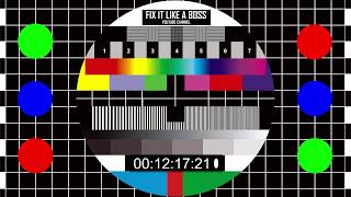 🔝 4K Test pattern UHD 2160p  30 min Test Card Calibration Video TV test video 4k [upl. by Mozes]