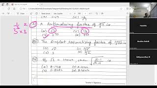 The simplest rationalising factor of cube root of 3 [upl. by Kcirtemed]