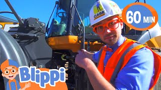 Blippi’s Digger Discoveries  Blippi  Kids Songs  Moonbug Kids [upl. by Anitram993]