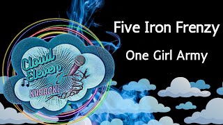 Five Iron Frenzy  One Girl Army  karaoke  instrumental [upl. by Ainnet]