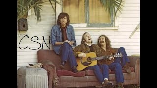 Crosby Stills amp Nash ★ Suite Judy Blue Eyes remaster  lyrics [upl. by Ranique499]