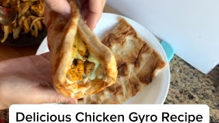 MustTry Delicious Chicken Gyro Recipe Watch Now [upl. by Mar]