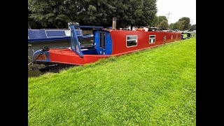 SOLD Gentle Winds 57 Cruiser Stern Narrowboat For Sale [upl. by Annahael200]