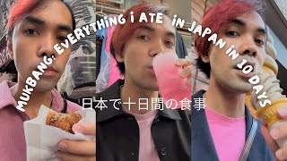 Mukbang 10 days of eating in Japan  日本で十日間の食事 [upl. by Crin746]