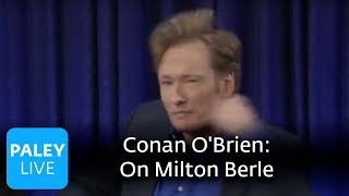 Late Night with Conan OBrien  Milton Berle Charges the Set [upl. by Vanderhoek]