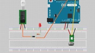 5 Jak zrobic dzwiekowy wylacznik swiatla na Arduino [upl. by Quenna]